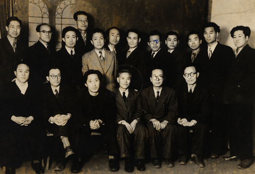1954년 한국아동문학회창립기념사진