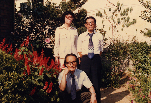 1977년 서울에서 한윤이, 박홍근씨와