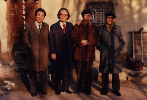 1978년 이오덕, 권정생, 박홍근씨와 안동에서