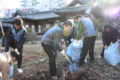  '꽃대권' 봄맞이 대청소